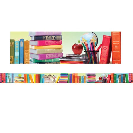 Edupress Book Parade Photo Border, 35 Feet/Pack, PK6 TCR63289